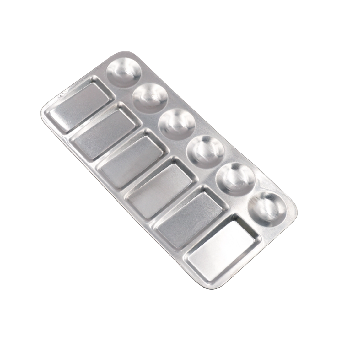 Aluminum Paint Palette – Rectangle, 12 Pan