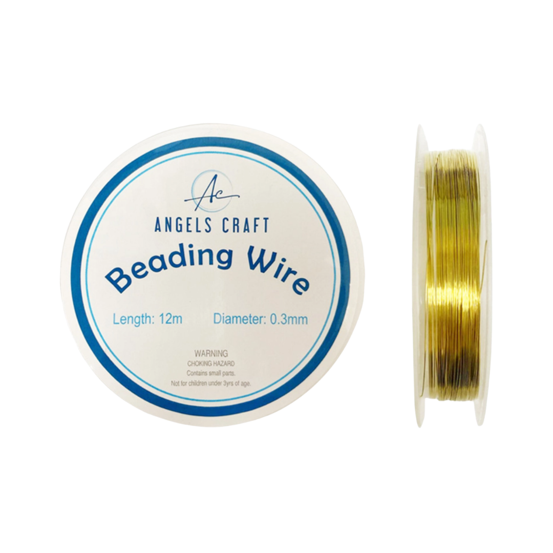 Beading Wire – Gold