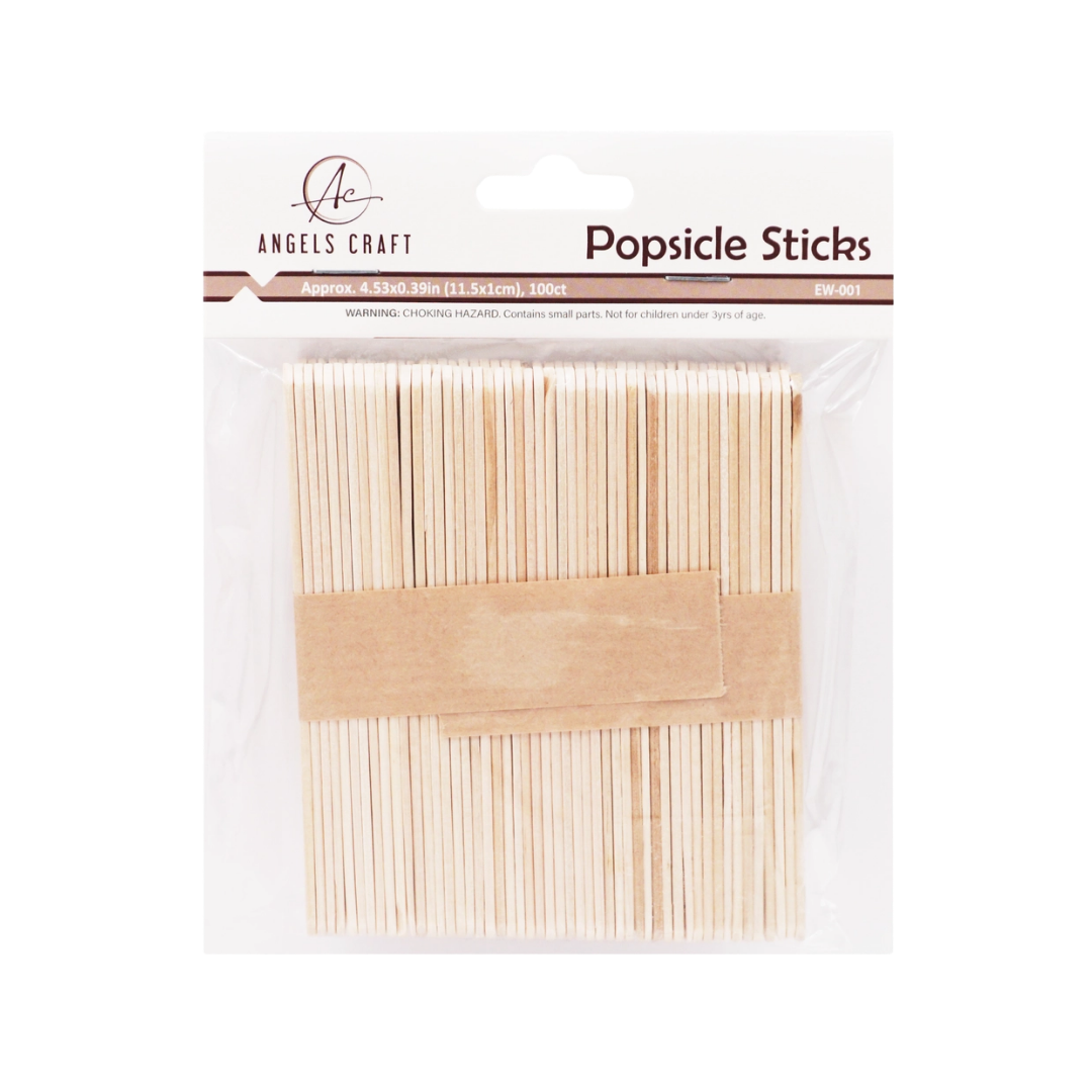 Craft Sticks – 4.5" (100 Count)