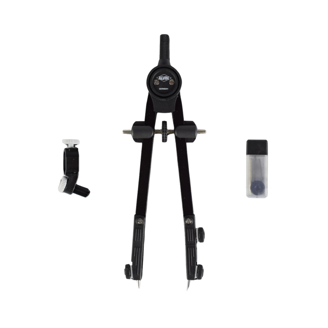 Introductory 6" Bow Compass with Universal Adapter