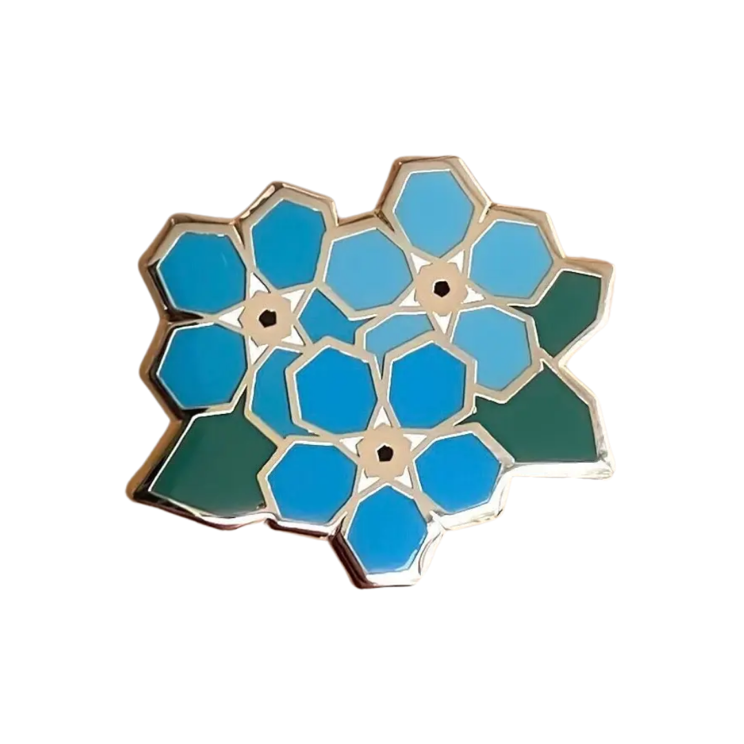 Forget Me Not Enamel Pin