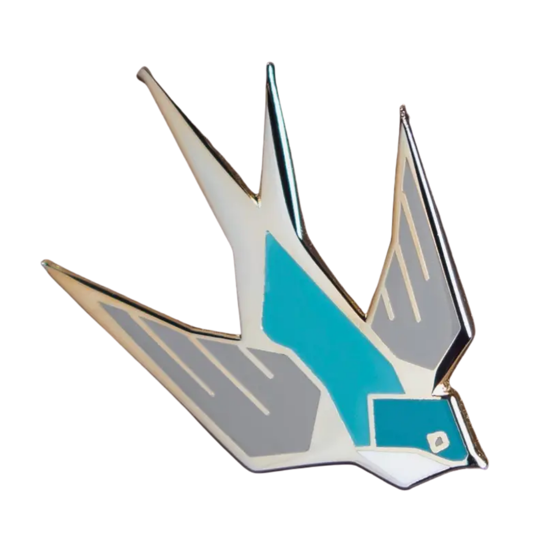 Tree Swallow Enamel Pin