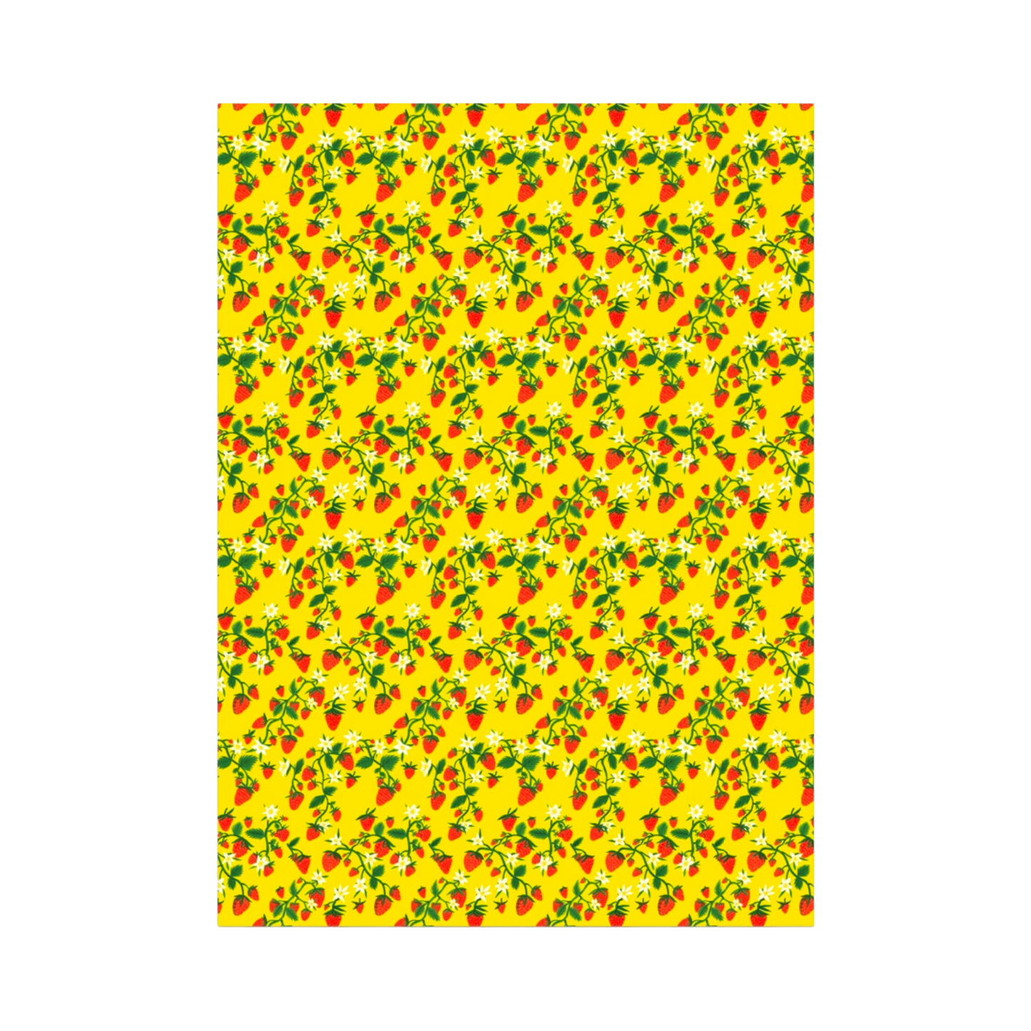 Strawberry Patch Gift Wrap