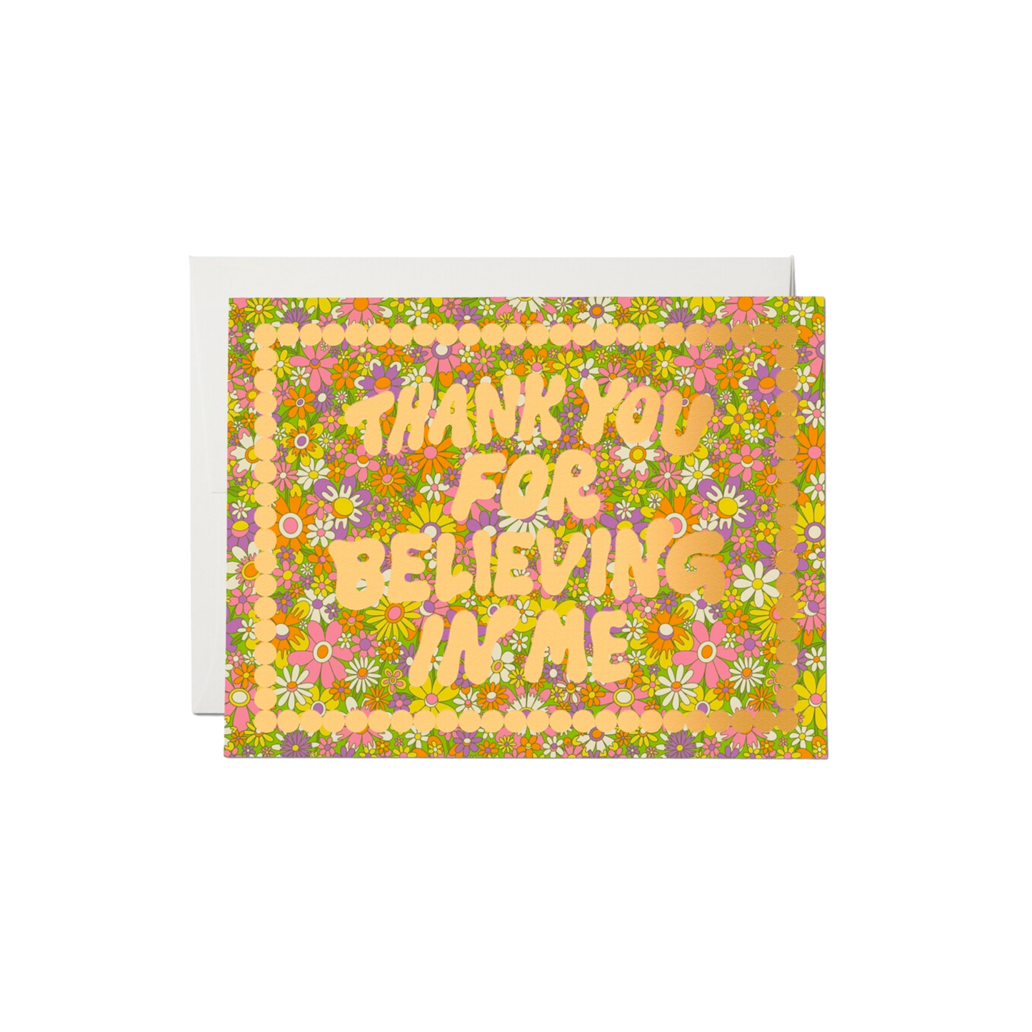 Believe In Me Thank You Card