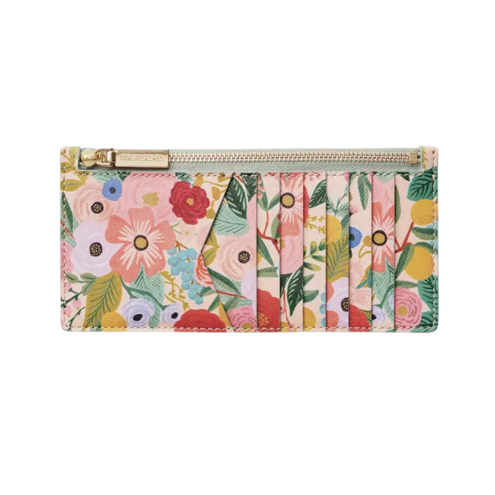 Garden Party Slim Card Wallet