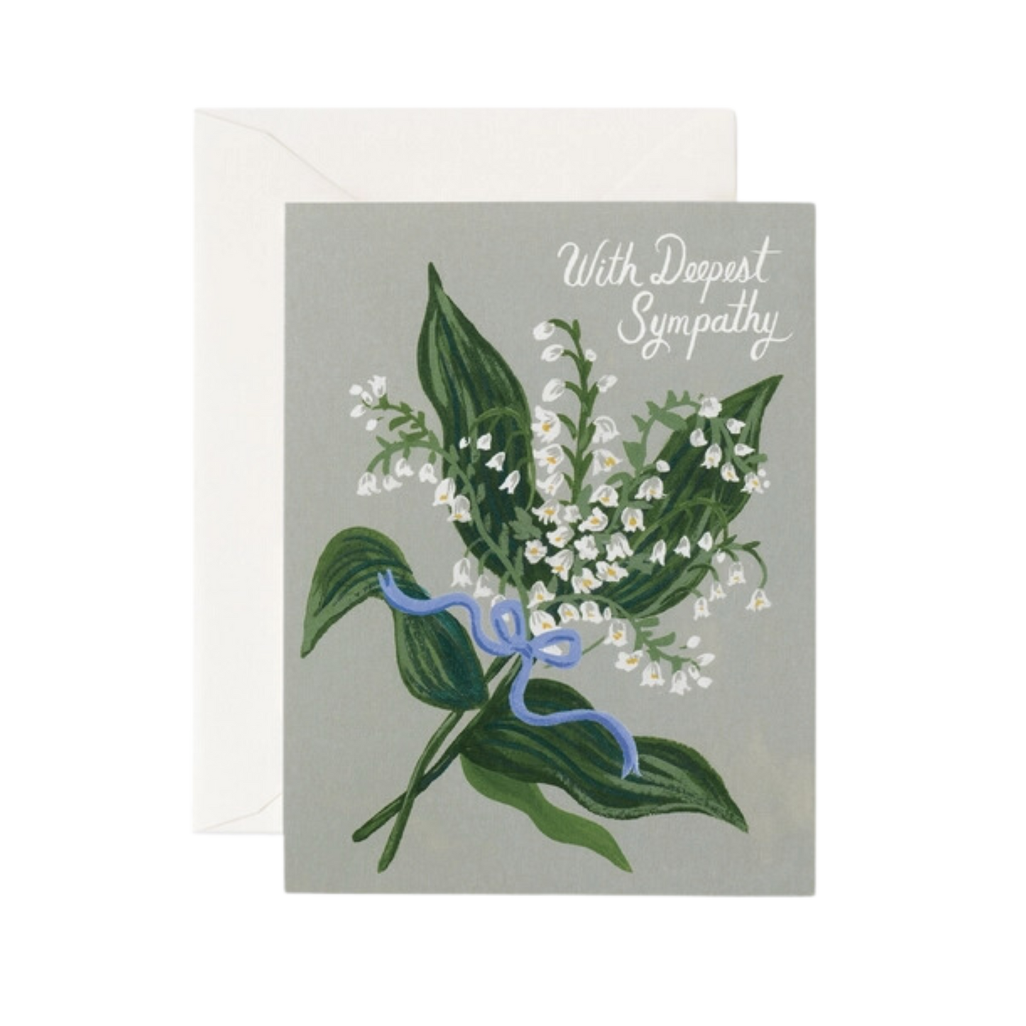 Lily of the Valley Sympathy Card
