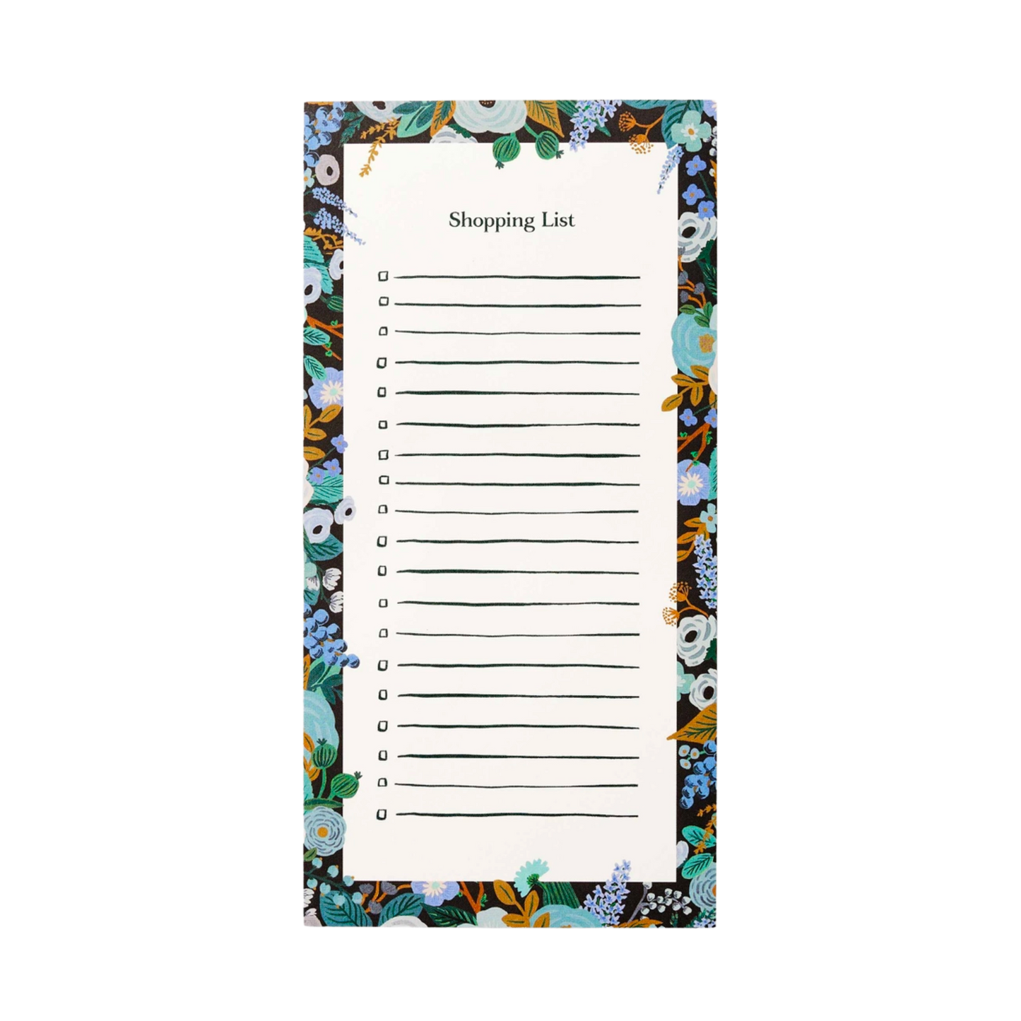 Garden Party Blue Market Pad