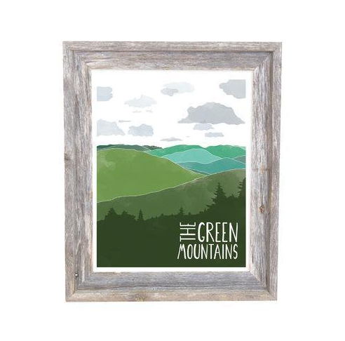 Green Mountain Art Print