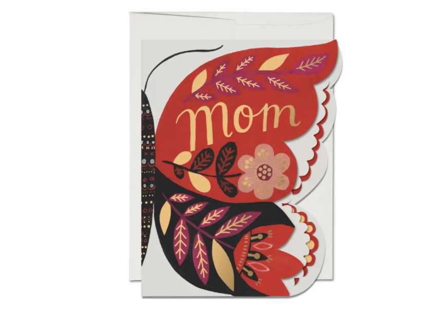 Butterfly Mom Card