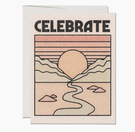Celebrate Sunset Card