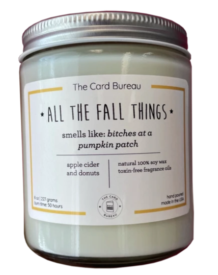 8oz All the Fall Things Soy Candle