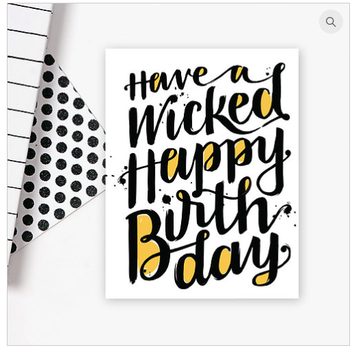 Have a Wicked Happy Birthday-Greeting Card