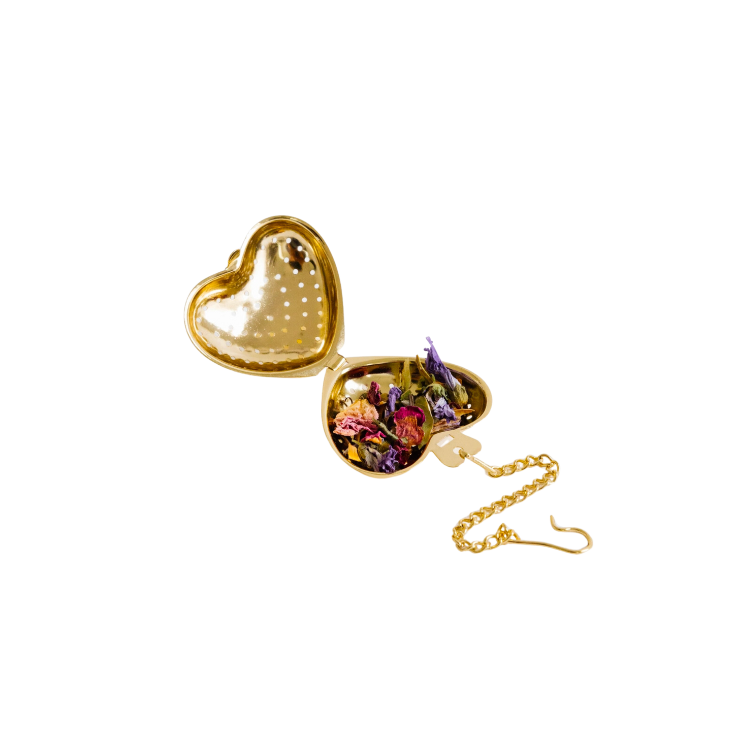 Gold Heart Tea Infuser