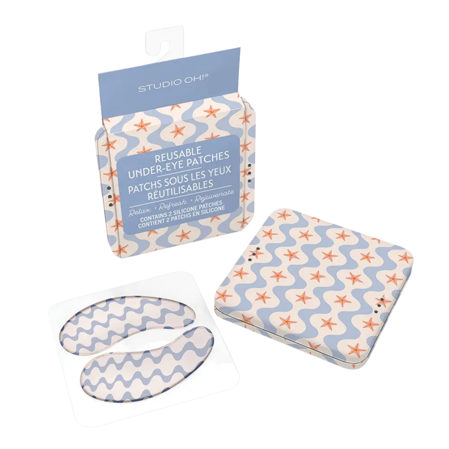 Riding the Waves Reusable Under-Eye Patches