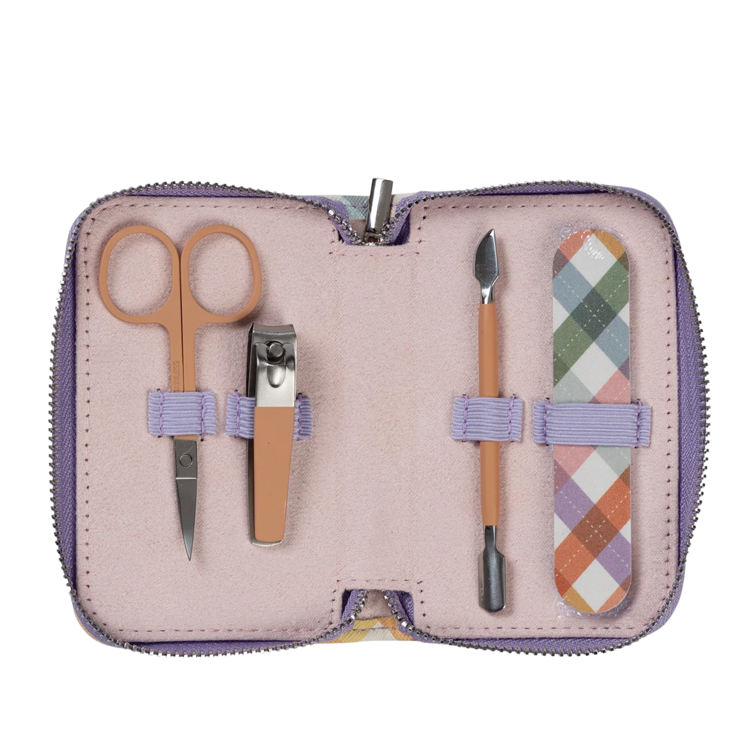 As If Argyle Manicure Set