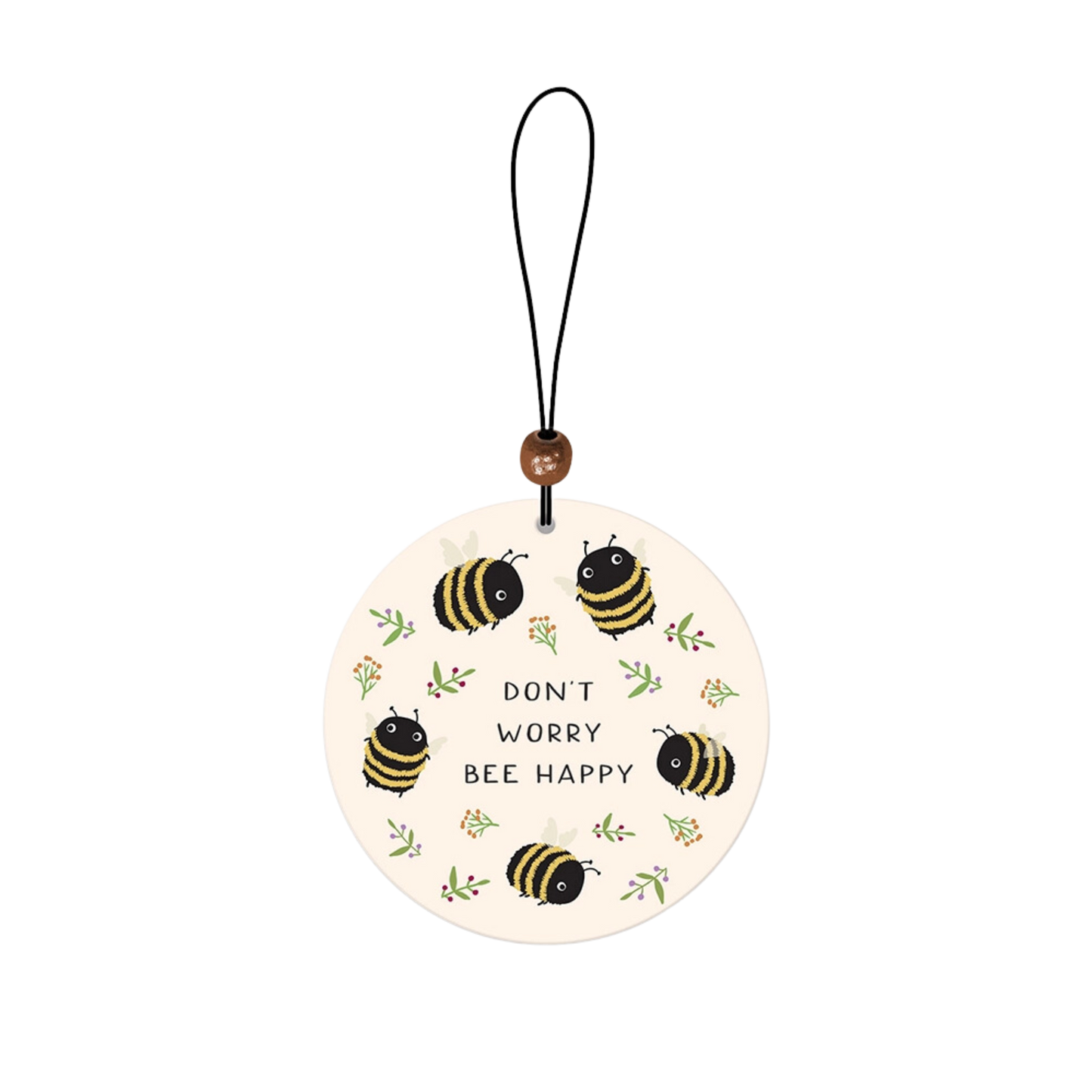 Don't Worry Bee Happy Car Air Freshener