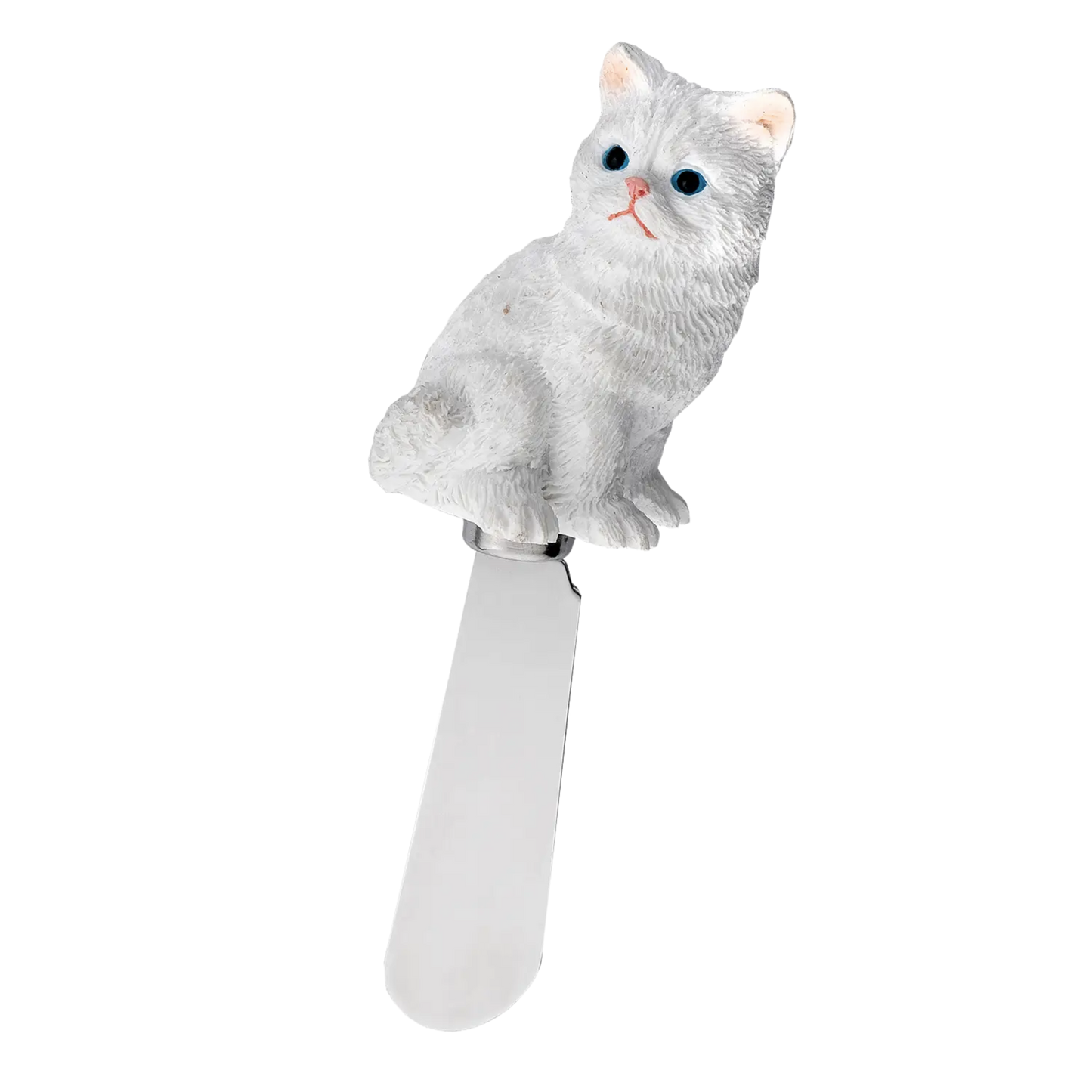 Persian Cat Polyresin Cheese Spreader