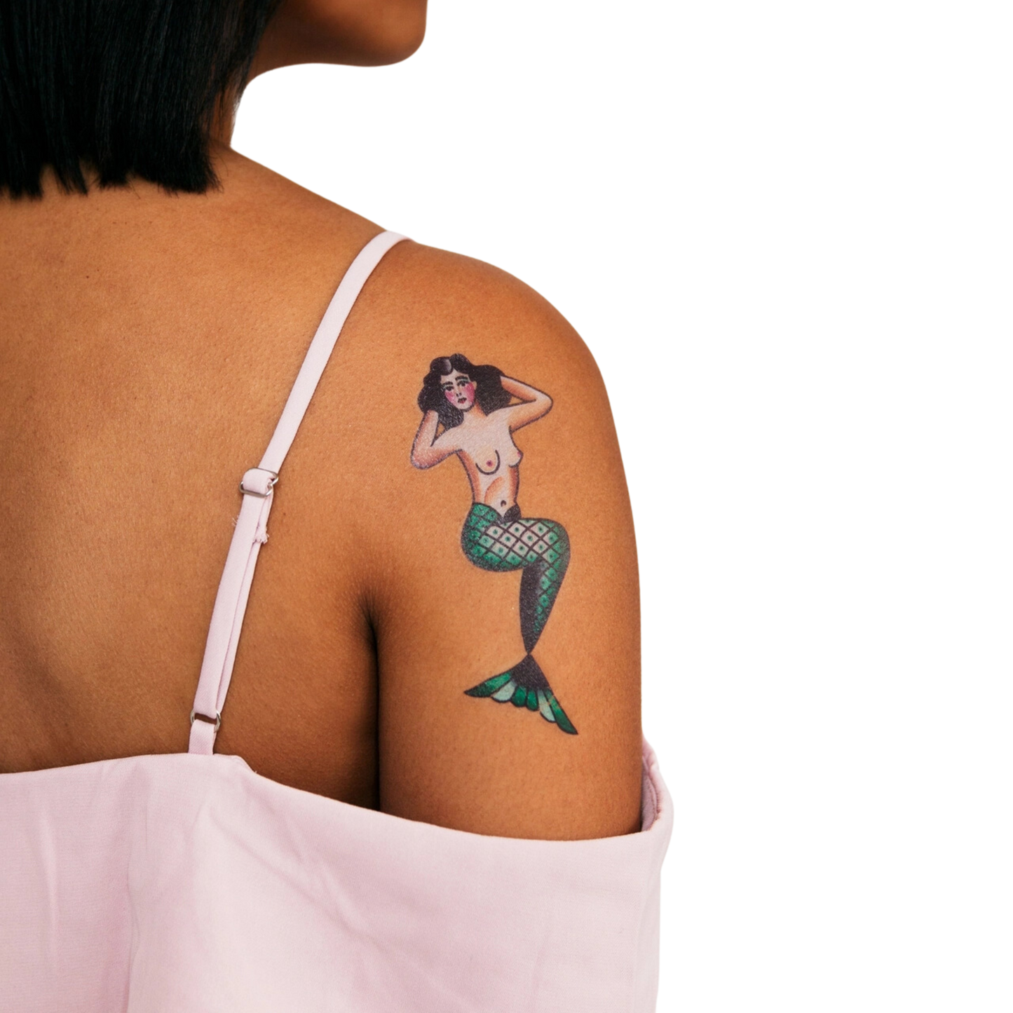 Mermaid Tattoo Pair