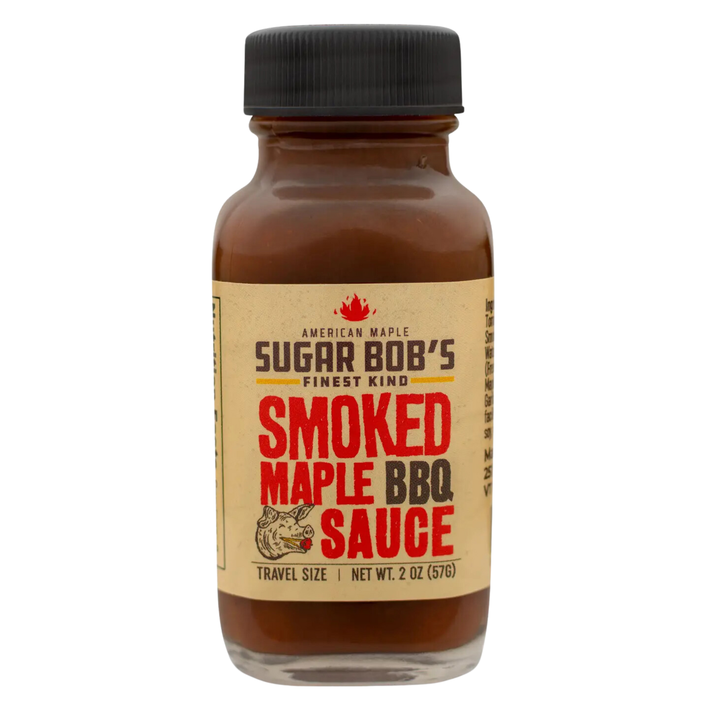 Smoked Maple BBQ Sauce Net Wt. 2oz