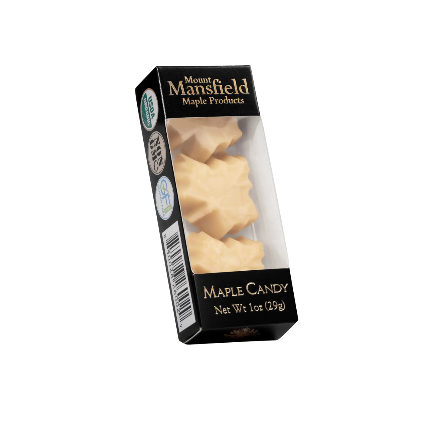 3 Leaf Organic Pure Vermont Maple Candy Box