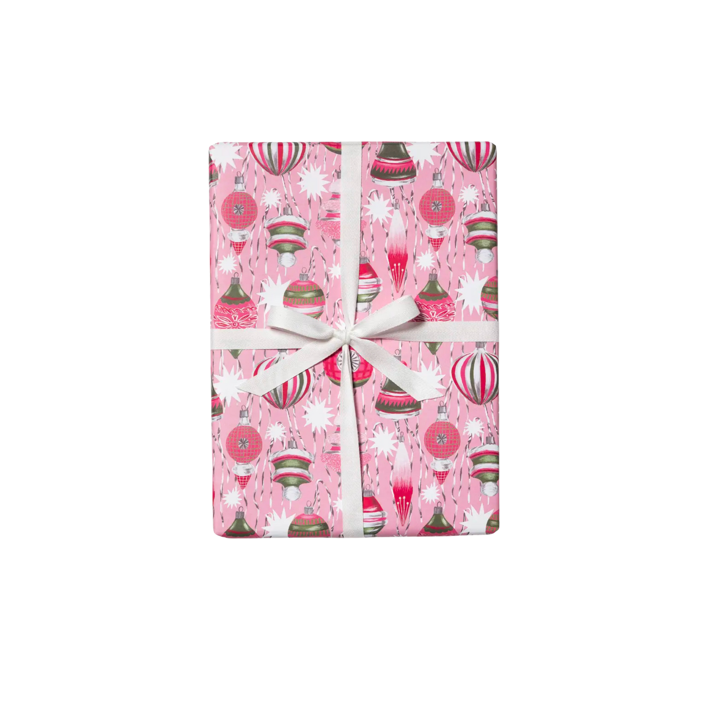 Retro Ornaments Gift Wrap