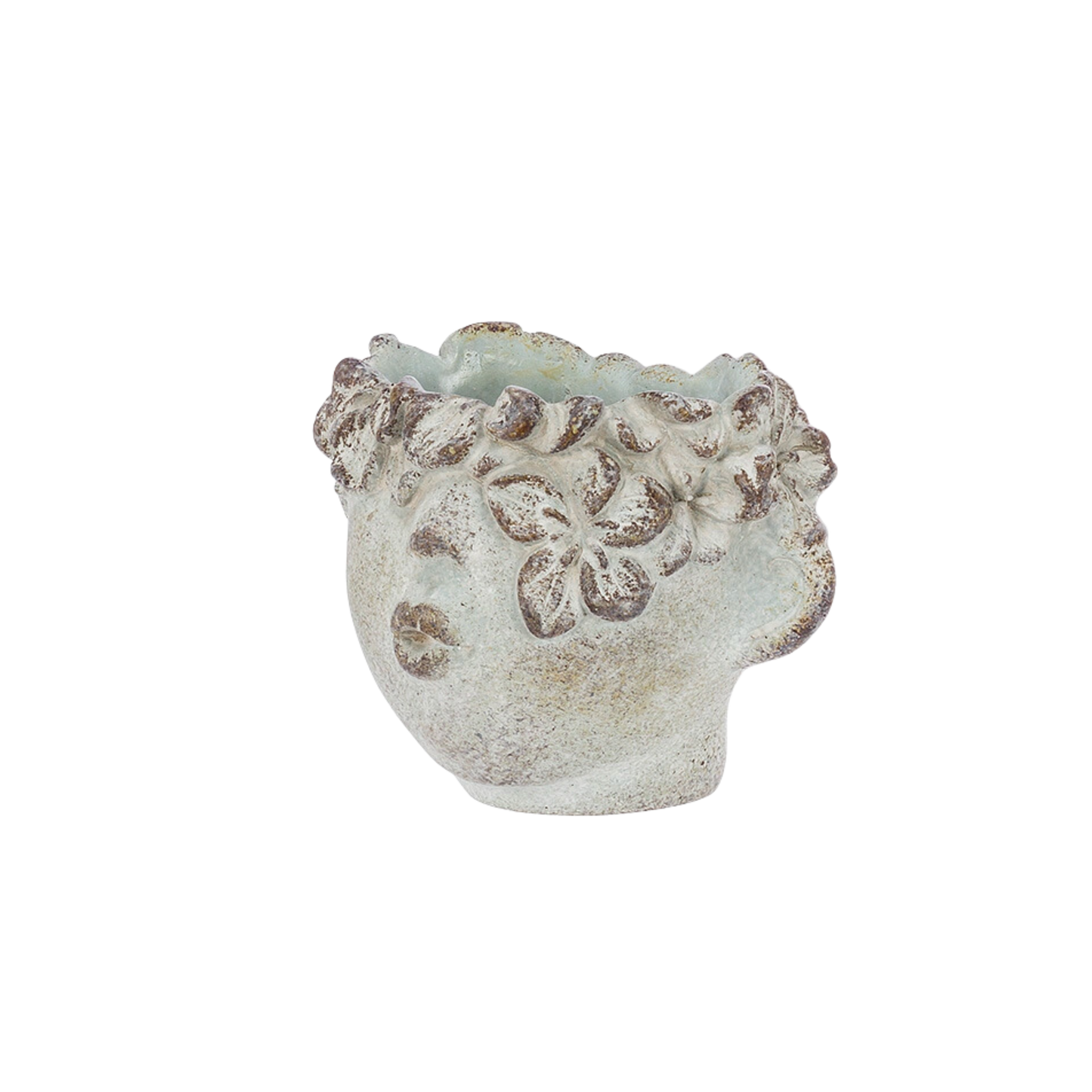 Small Kissing Face Wall Planter -3.5H