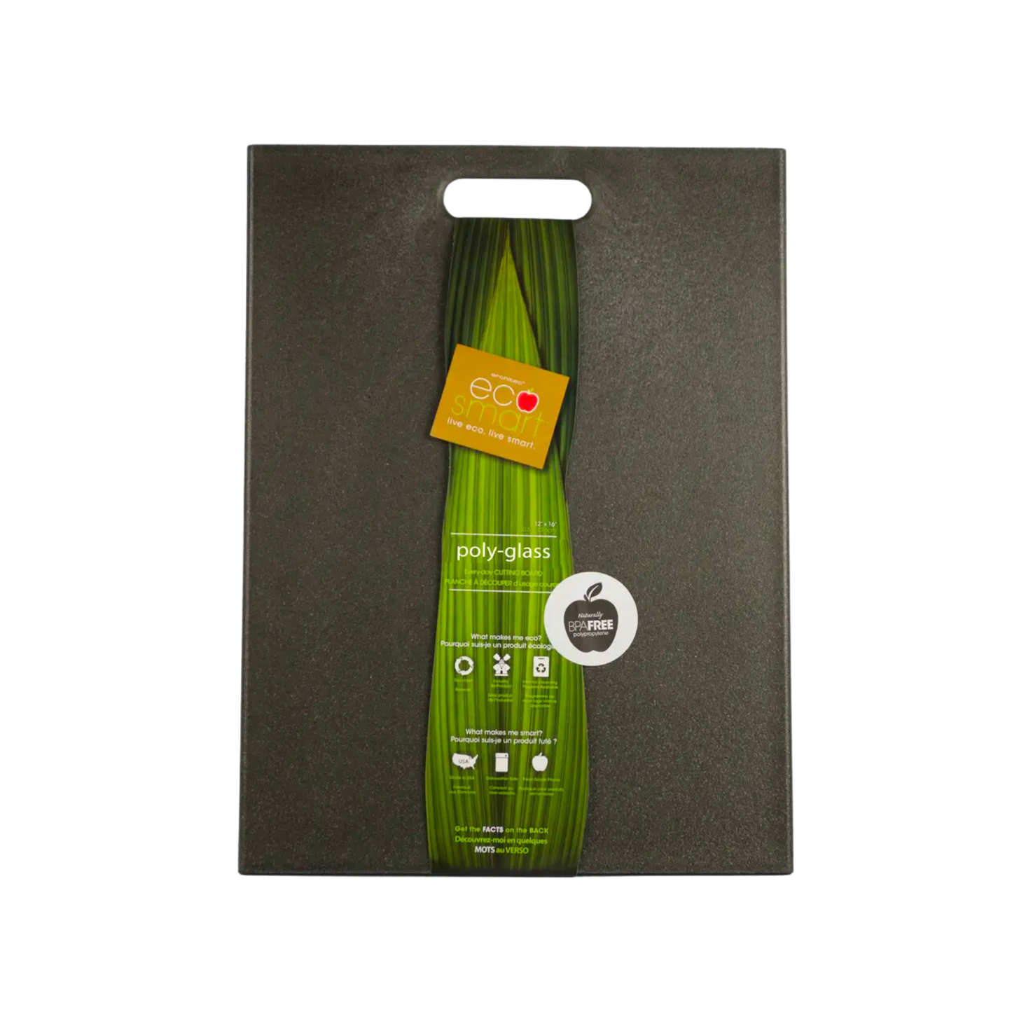 EcoSmart Polyglass Cutting Board 12x16