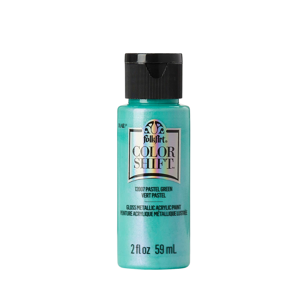 Folkart Color Shift Acrylic Paint - Pastel Green