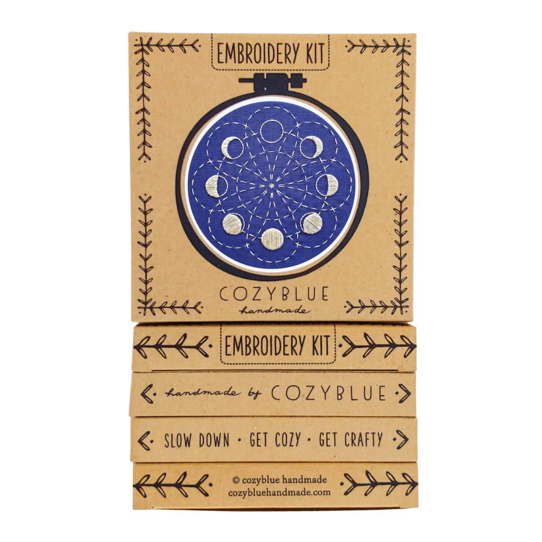 Lunar Blossom Embroidery Kit