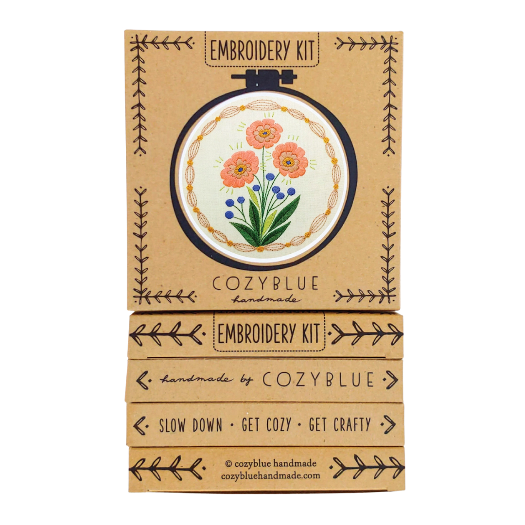 True Bloom Embroidery Kit