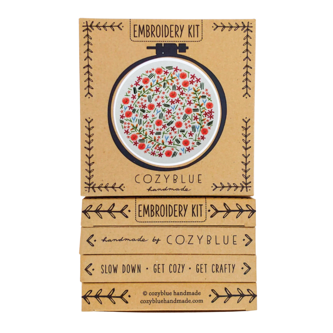 Wildflower Meadow Embroidery Kit