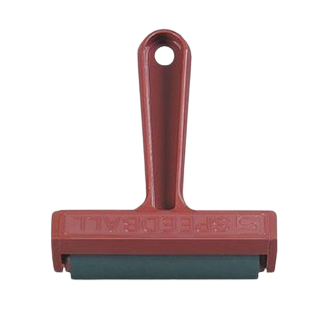 Hard Rubber Pop-In Brayer β 4" (Plastic Frame)