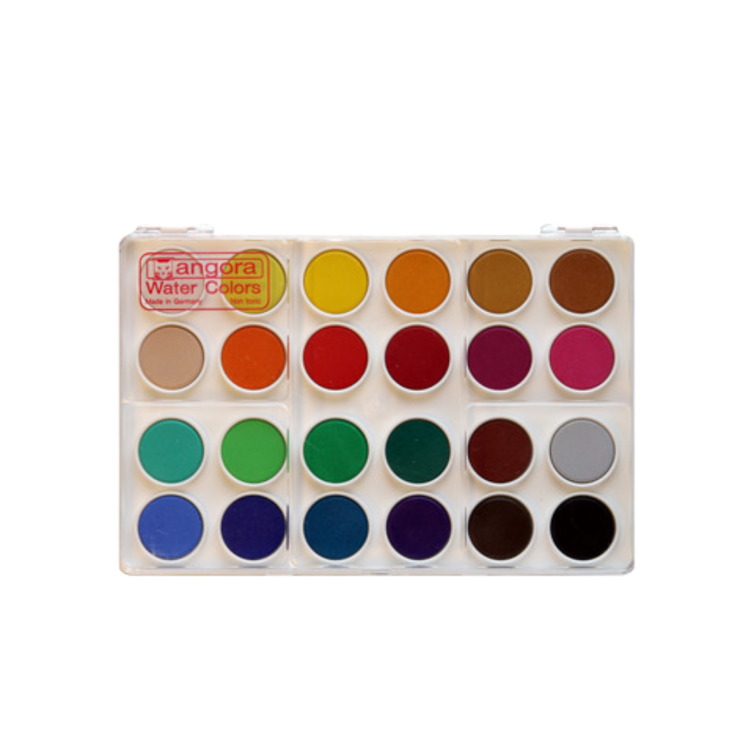 Royal Talens Angora Pan Watercolor 24 Color Set