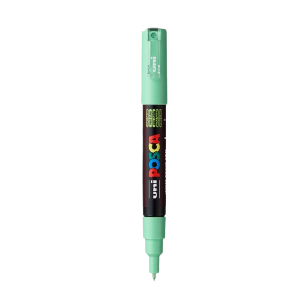 Posca PC-1M Acrylic Paint Marker β Extra-Fine Bullet Tip Light Green