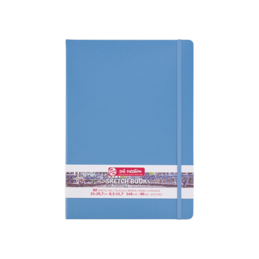 Talens Art Creation Sketchbook — Lake Blue, 8.27 × 11.69 in