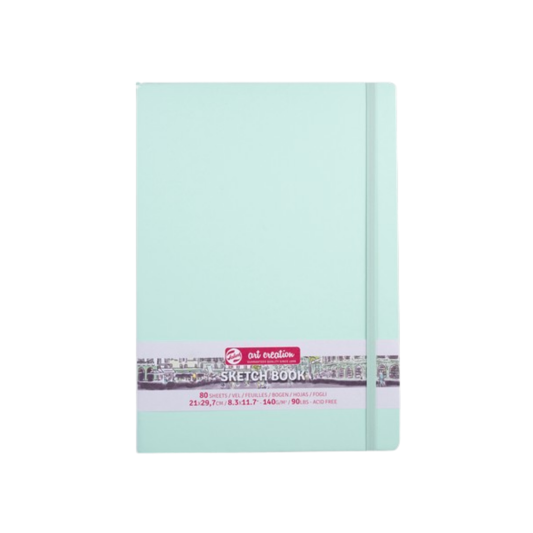 Talens Art Creation Sketchbook — Fresh Mint, 8.27 × 11.69 in