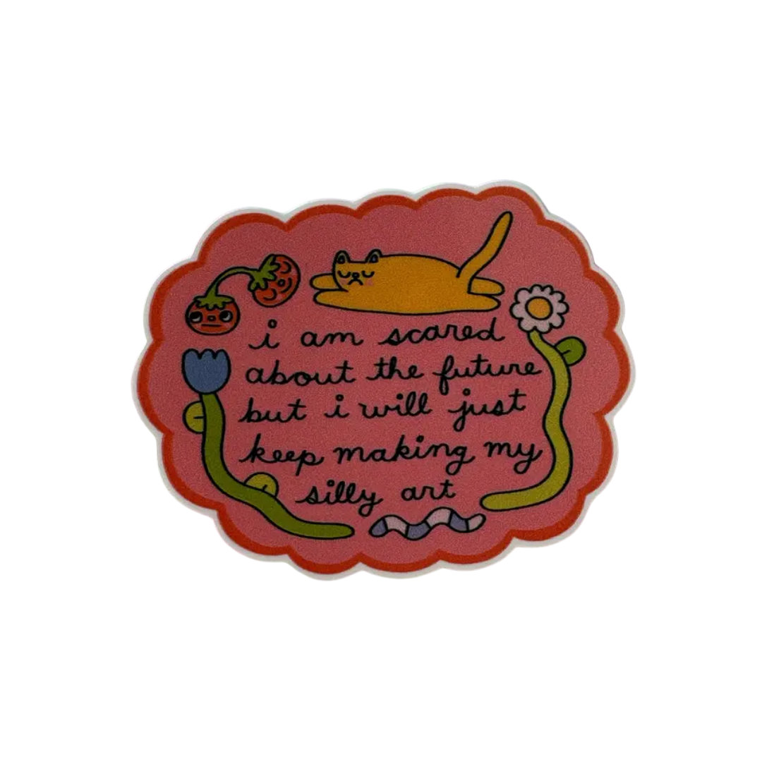 Silly Art Sticker