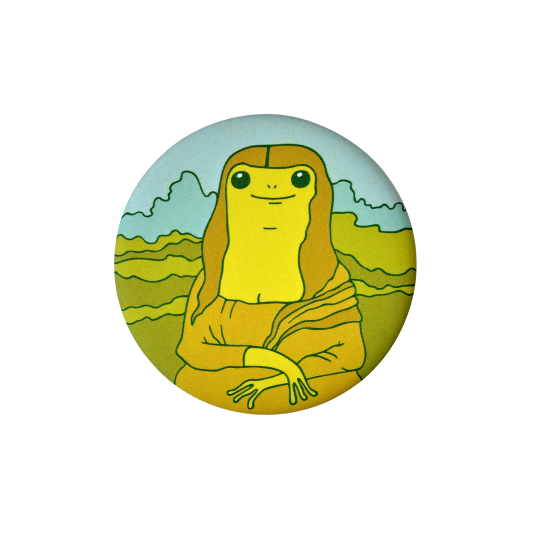Mona Lisa Froggy Magnet