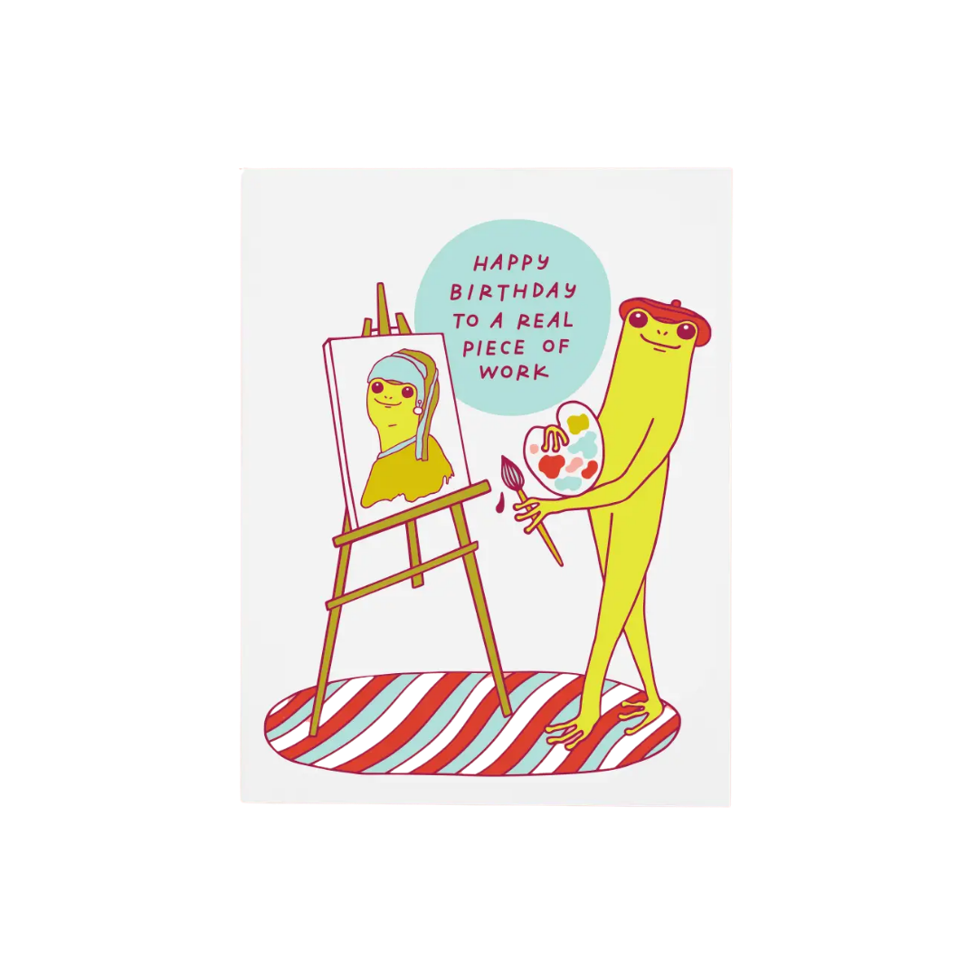 Piece of Work Card