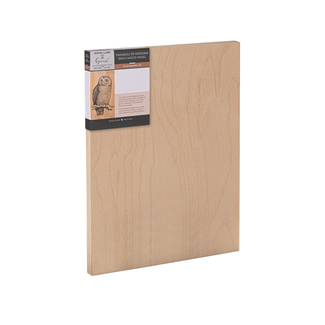 3/4" Cradled Wood Panel