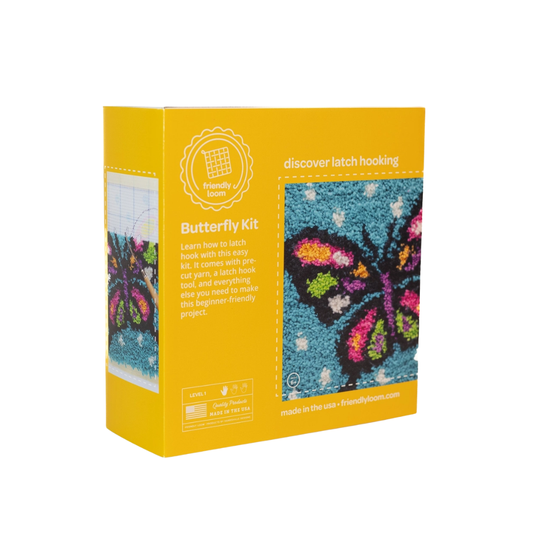 Butterfly Latch Hook Kit