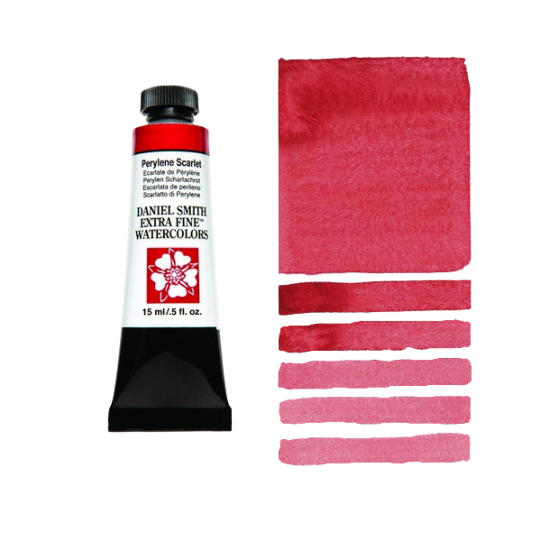 Daniel Smith Extra Fine Watercolor ā Perylene Scarlet (15 ml)