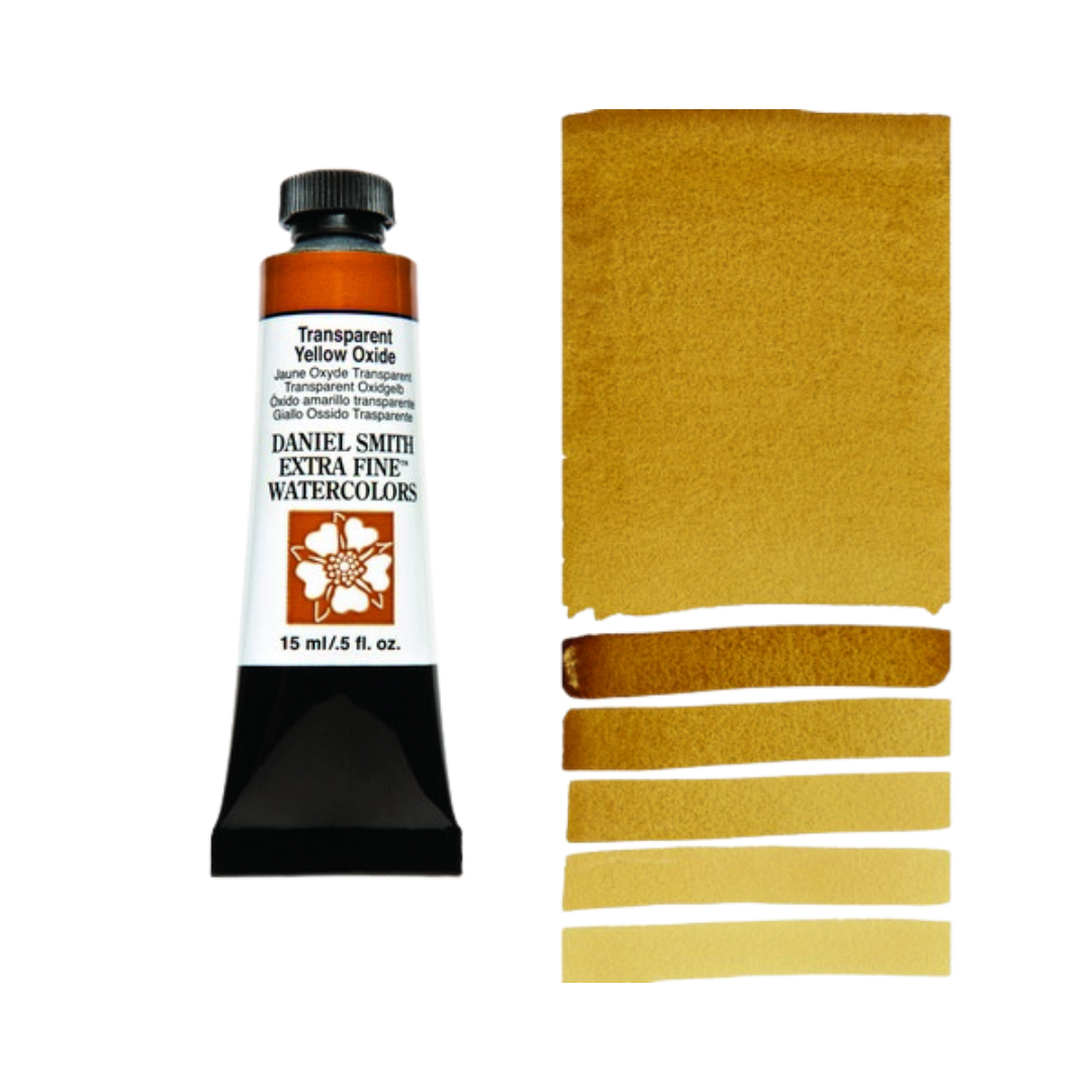 Daniel Smith Extra Fine Watercolor ā Transparent Yellow Oxide (15 ml)
