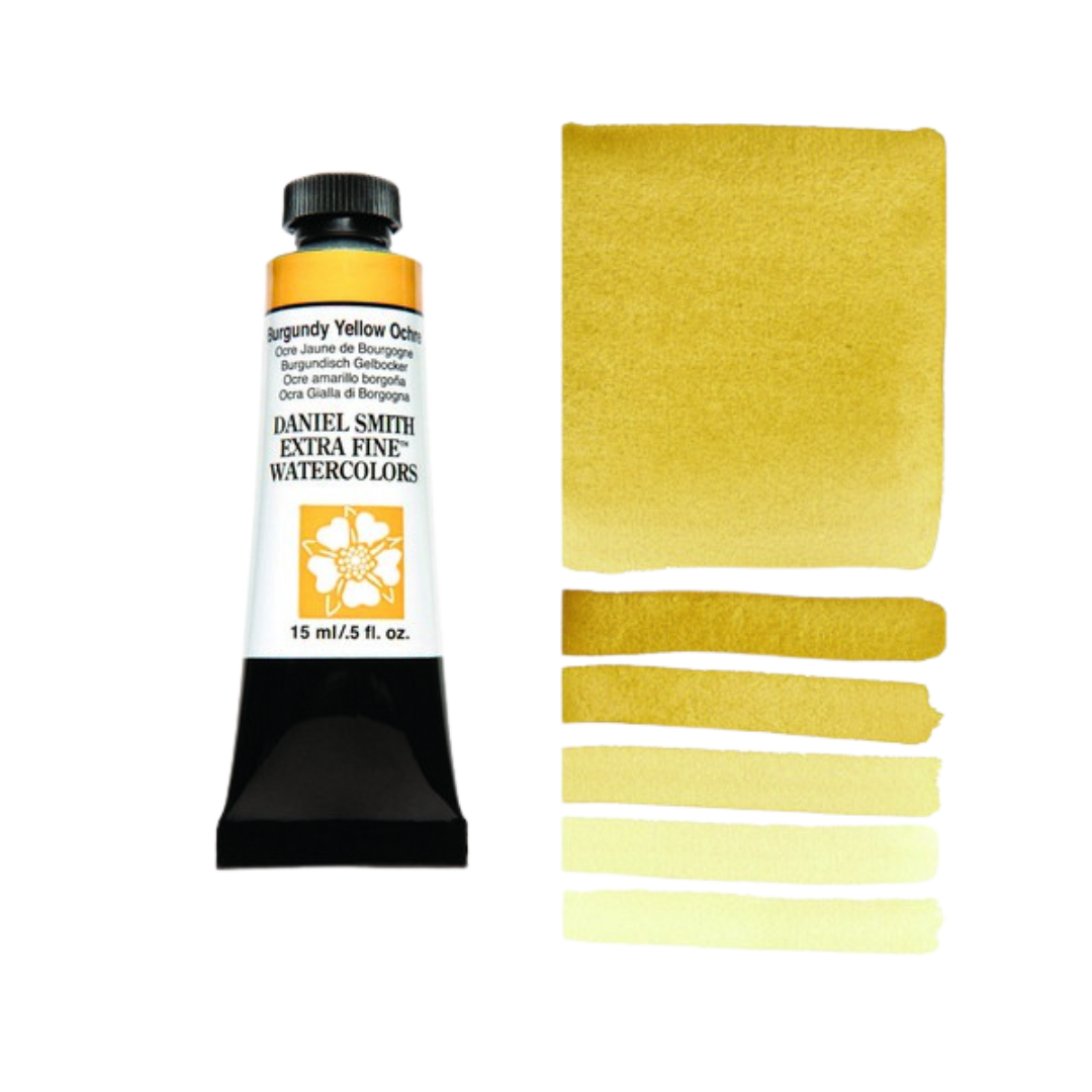 Daniel Smith Extra Fine Watercolor ā Burgundy Yellow Ochre (15 ml)
