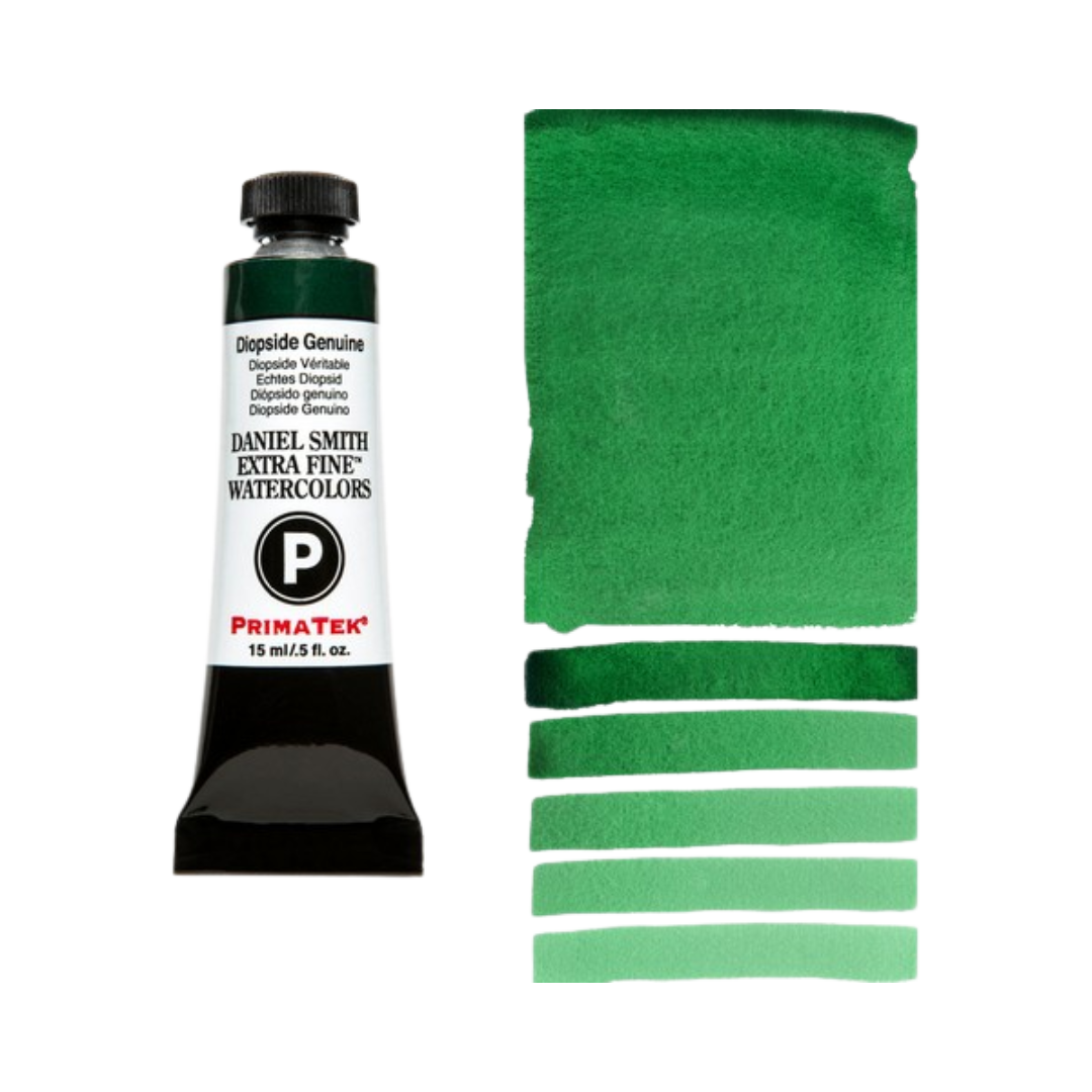 Daniel Smith Extra Fine Watercolor ā Primatek Diopside Genuine PT (15 ml)