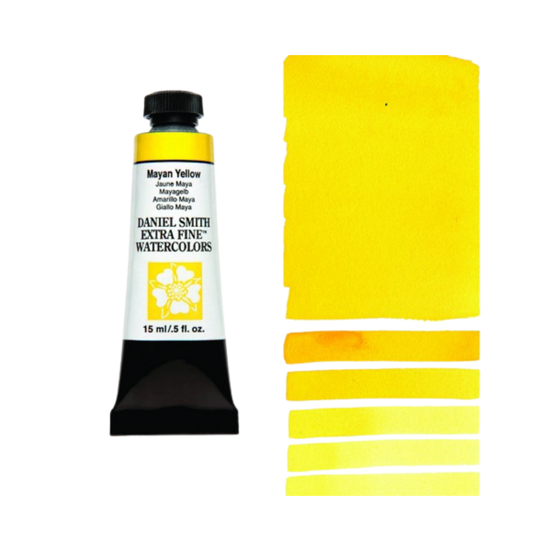 Daniel Smith Extra Fine Watercolor ā Mayan Yellow (15 ml)