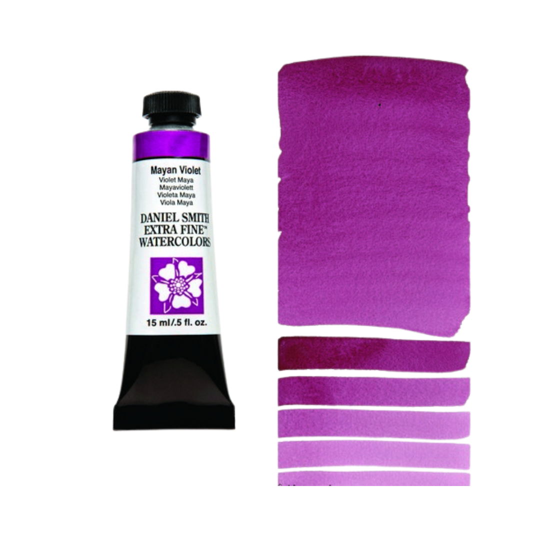 Daniel Smith Extra Fine Watercolor ā Mayan Violet (15 ml)