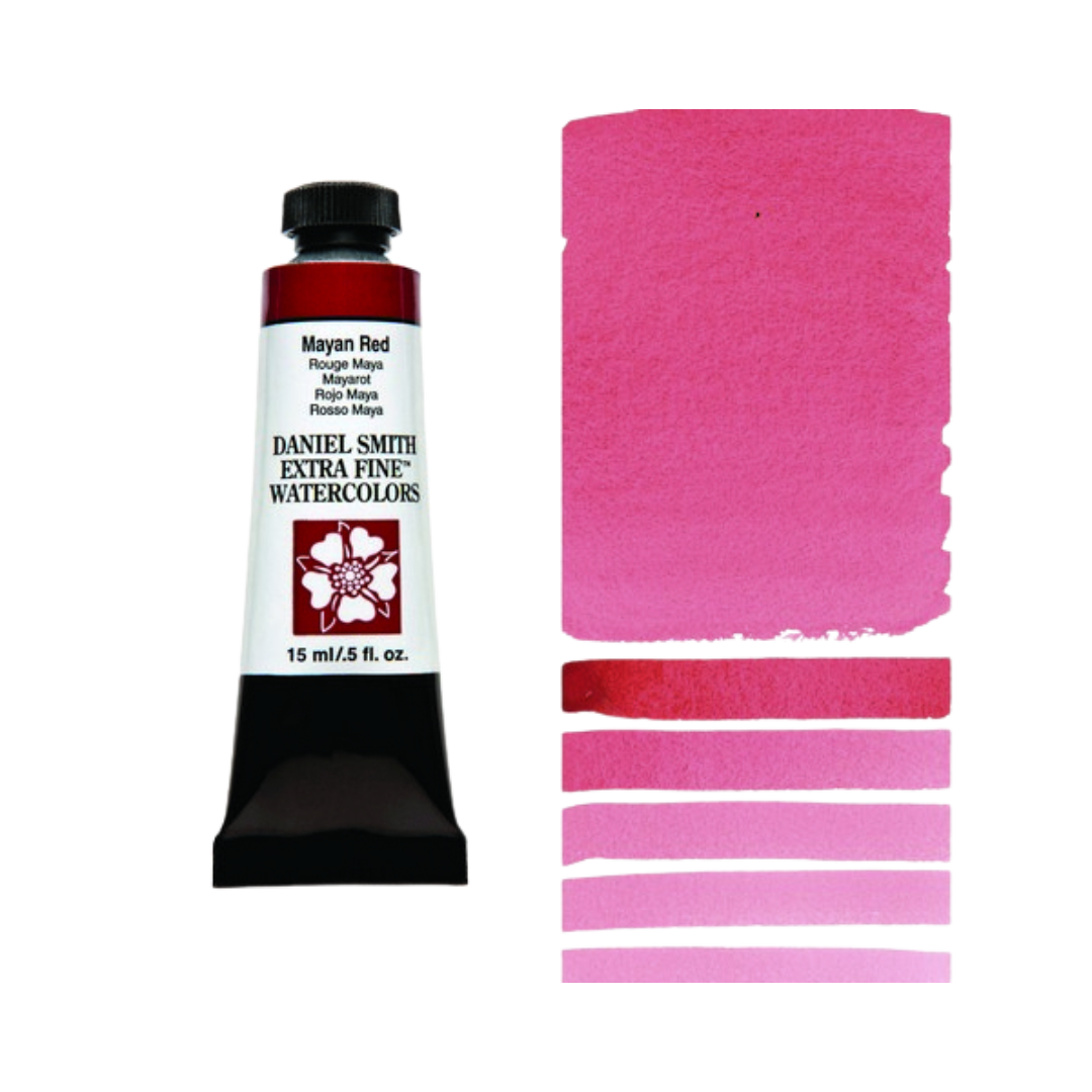 Daniel Smith Extra Fine Watercolor ā Mayan Red (15ml)