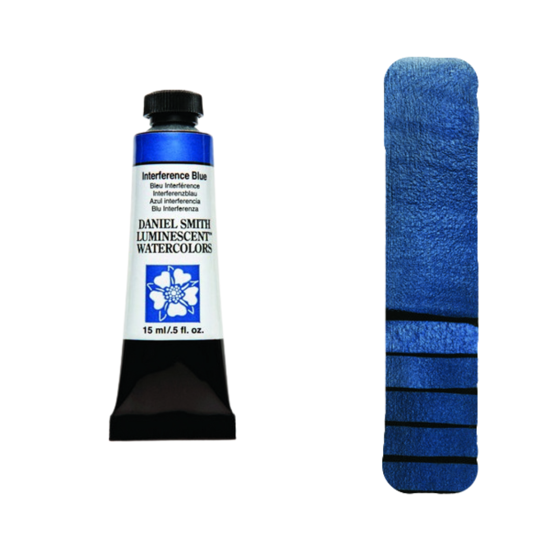 Daniel Smith Extra Fine Watercolor ā Interference Blue LM (15ml)