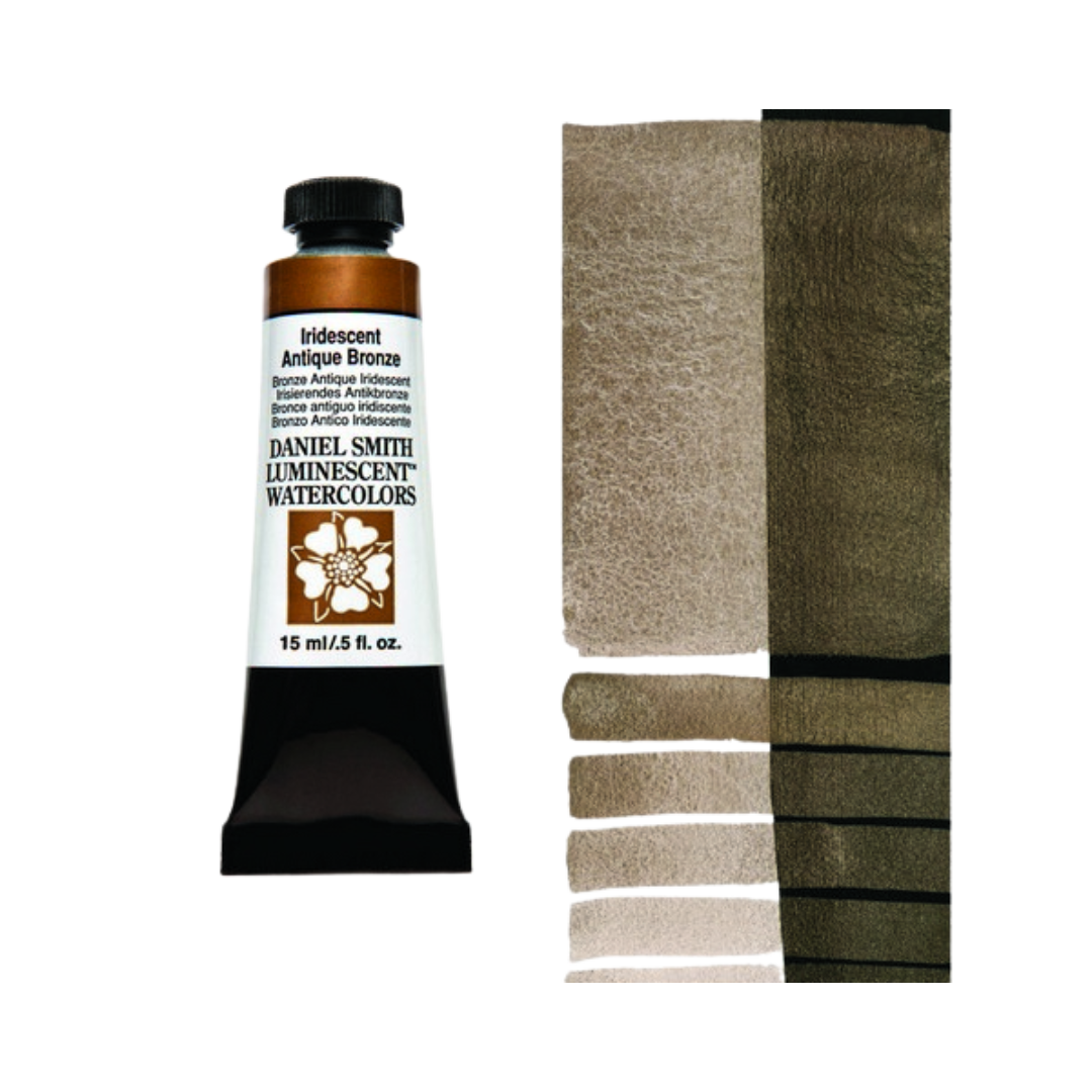 Daniel Smith Extra Fine Watercolor ā Iridescent Antique Bronze LM (15ml)